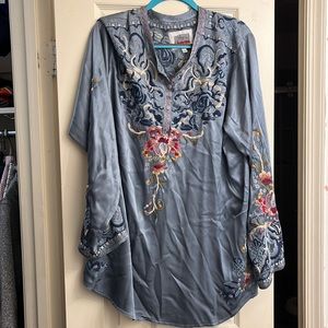 Beautiful Johnny Was Boho Style Dress Womens L